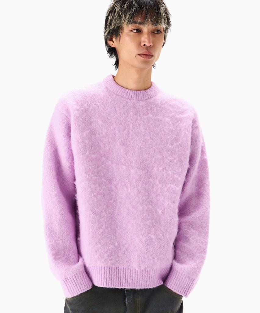 DICKIES Basic Hairy Knit Pink