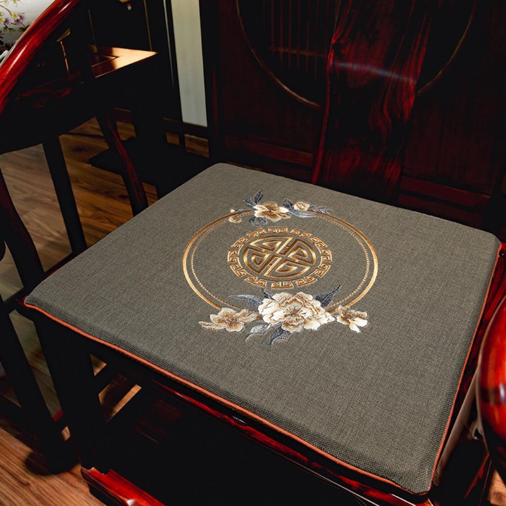 Подушка для дивана из красного дерева, утолщенная подушка сиденья для китайского обеденного стула, мебель из массива дерева, кресло