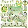 Frog Tiana Princess Party Decoration Set Paper Cup Plate Napkin Balloons Kids Girl Birthday Surprise Gift Baby Shower Photo Prop
