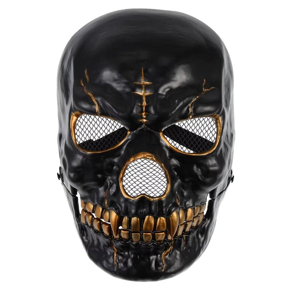 Realistic Moving Mouth Skull Mask Bloody Effect Halloween Cosplay Mask Masquerade Party