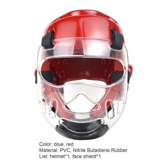 Шлем для тхэквондо Дышащий Амортизирующий Многоцелевой Защитник Головы Шлем для Спарринга для Спорта