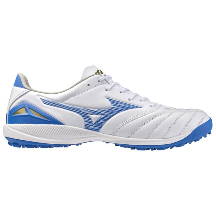 Mizuno Morelia Neo IV Pro Удобные Универсальные Нескользящие Прочные Футбольные Бутсы Мужские Футбольные Бутсы Белые Синие P1GD243525