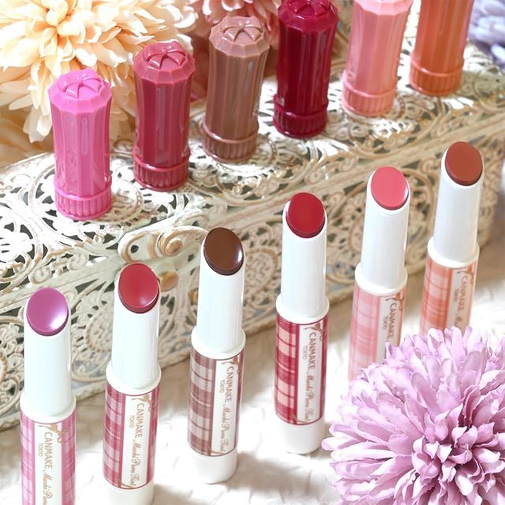 Canmake Mochipuru Tint 05 Fig Puree 2.7g Lip Volume Gloss Tint Refreshing Rose Pink