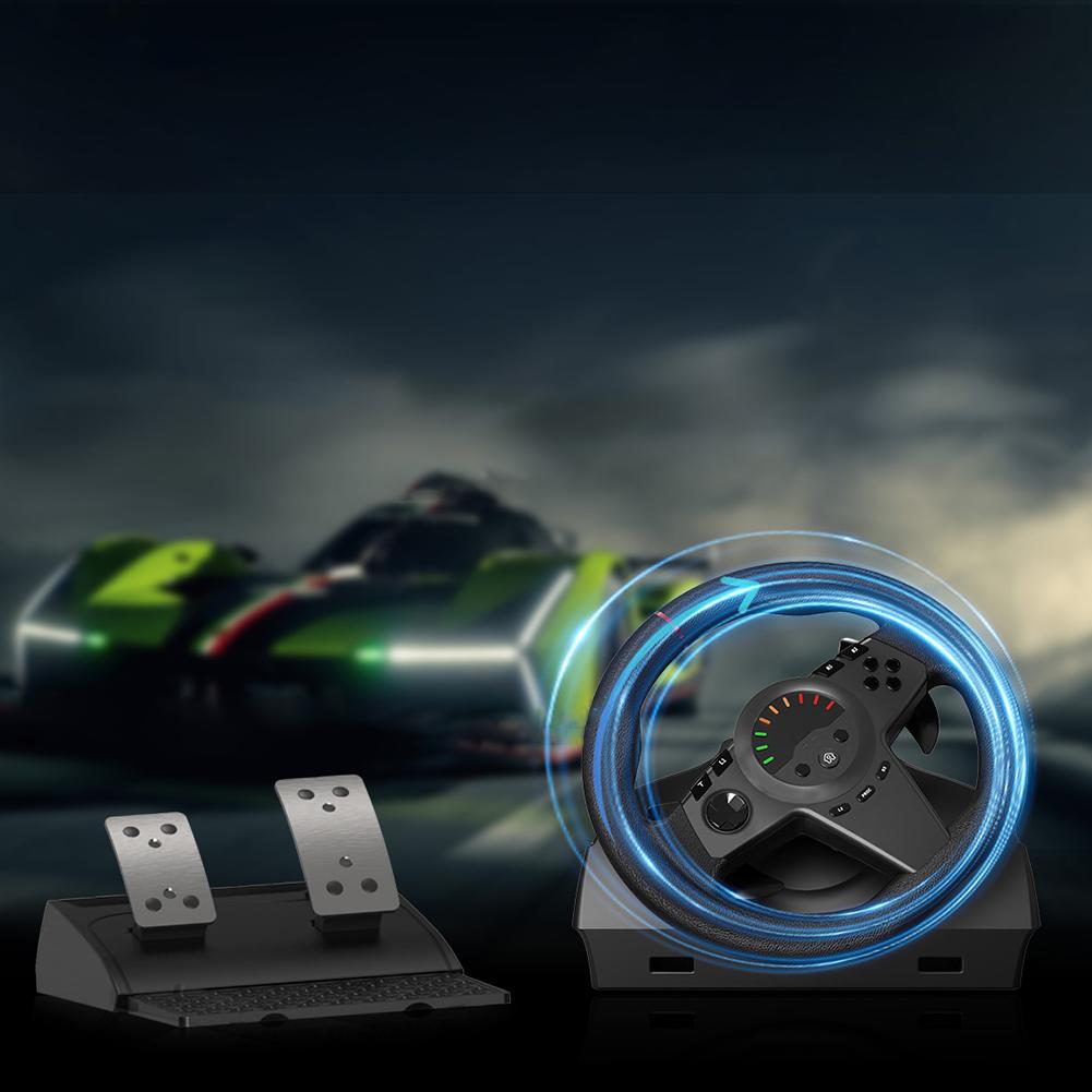 PC Racing Simulation Driving Game Steering Wheel Compatible with PS4 Console Xbox Serise X Three Foot Shifter