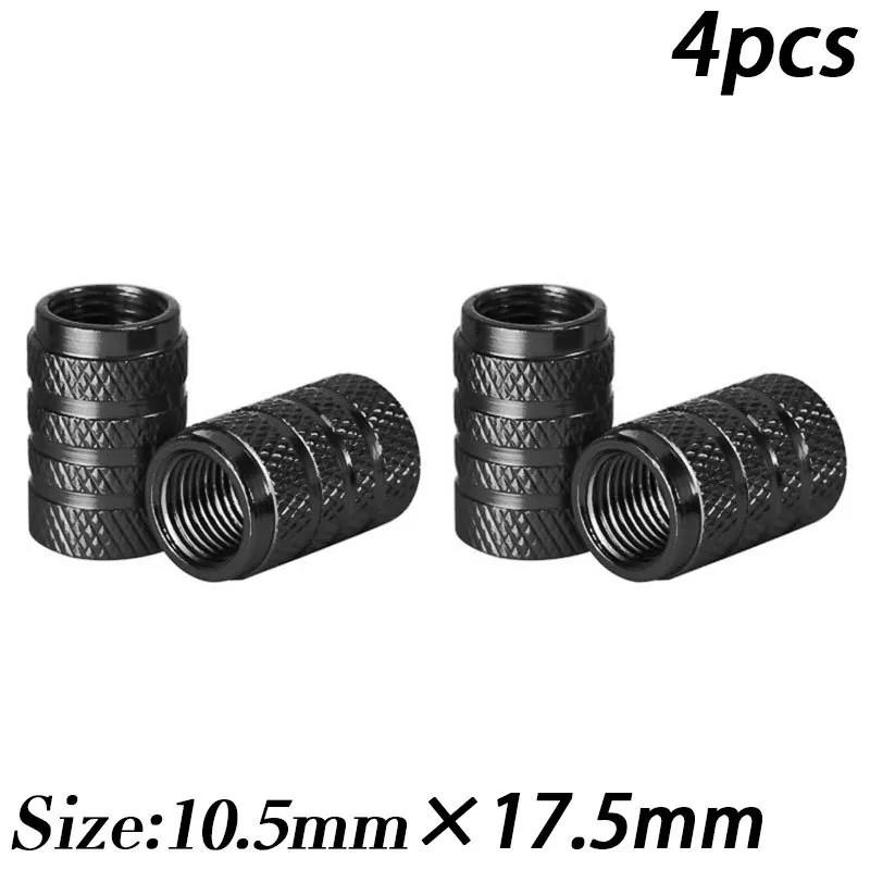 Car Wheel Tire w68 Valve Caps Tyre Rim Stem Covers Airdust Waterproof For Automobiles Motorcycles Trucks Bikes Aluminum Alloy
