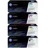 HP 305A CE410A Original 4-Color Toner Cartridge Set