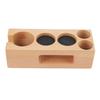 5 Hole Coffee Tamping Station Non-Slip Design Espresso Tamping Station  For Cafes