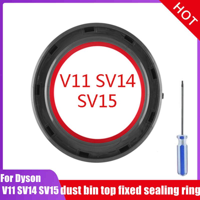 Dust Bin for Dyson V10 SV12 V11 V15 SV14 SV15 SV22 Vacuum Cleaner Parts Dust Bin Base Lid Top fixed sealing ring Accessories