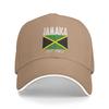 Jamaica EST. 1962 Independence Pride Flag Of Jamaica Baseball Cap Casual Women Men Trucker Hat Snapback Cap Birthday Gift