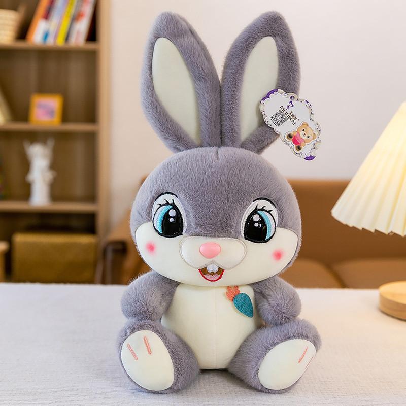 Плюшевая морковка Кролик Игрушка Мультяшное Набивное Животное Кукла Украшение Комнаты Подарок Для Детей
