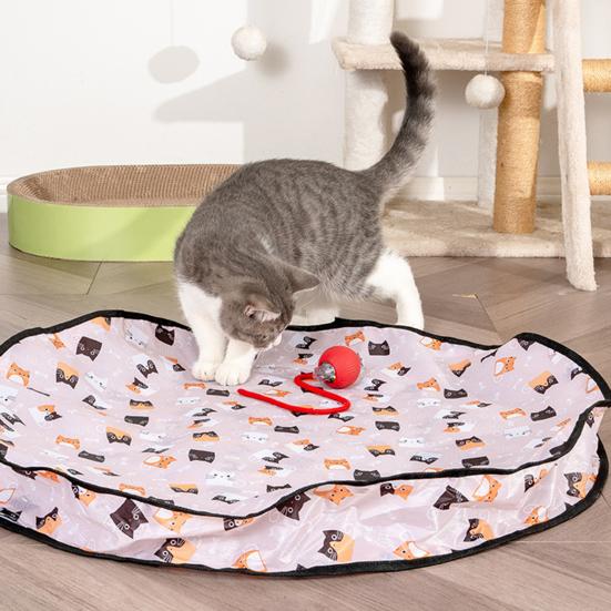 Интерактивные игрушки для кошек Автоматический быстро катящийся мяч со звуковыми эффектами В помещении активируемый щебетанием движущийся мяч Игрушки для кошек