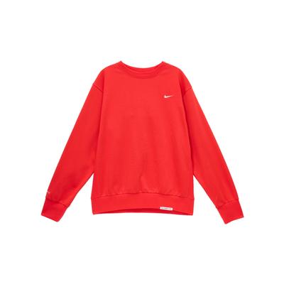 Nike Однотонный приталенный свитер с длинным рукавом, мужские топы, красный CK6359-657