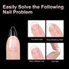 100 шт. Акриловые накладные ногти Миндаль Квадрат Предварительно запиленные Накладные ногти Нейл-арт Наращивание