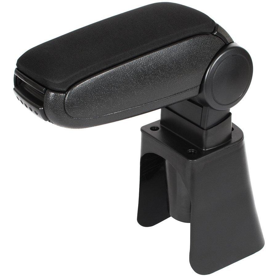 Nissan Micra IV 2010- armrest set BLACK FABRIC + installation kit