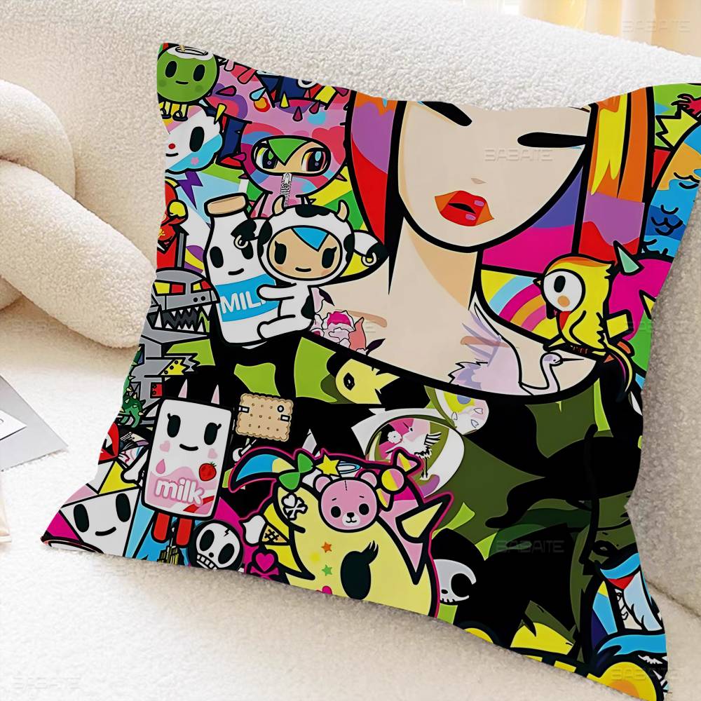 Japan Anime TTokidokiS Pillowcases Home Bedding Decorative Pillow Cover Wedding Super Soft Pillow Case