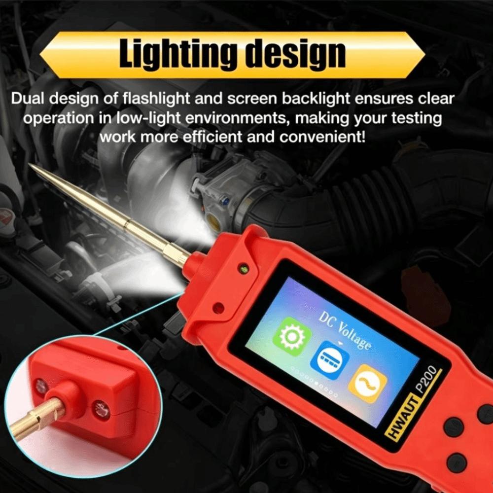 Multimeter Power Circuit Probe P100 P200 Auto Diagnostic Tool Continuity Voltage Lamp Testing