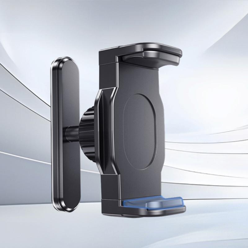 Gym Phone Mount Metal Base Magnetic Cellphone Mount For 4-7Inch Devices Secure 360 Rotation Phone Holder