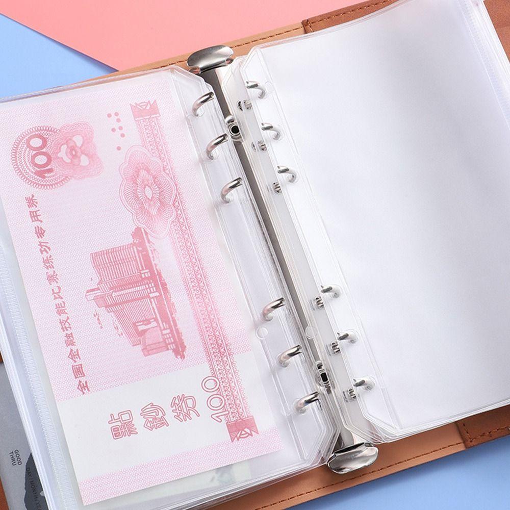 Блокнот с переплетом для бюджета формата А6, конверт для наличных денег, новый переплет для планировщика бюджета