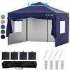 CYFIE Тент 3м x Регулируемая высота в 3 4 боковых сиденья УФ Тент Высоко Водонепроницаемый Легкий Удобный для Для Спорта Чехол для хранения в комплекте Палатка, 3м, Уровни,
