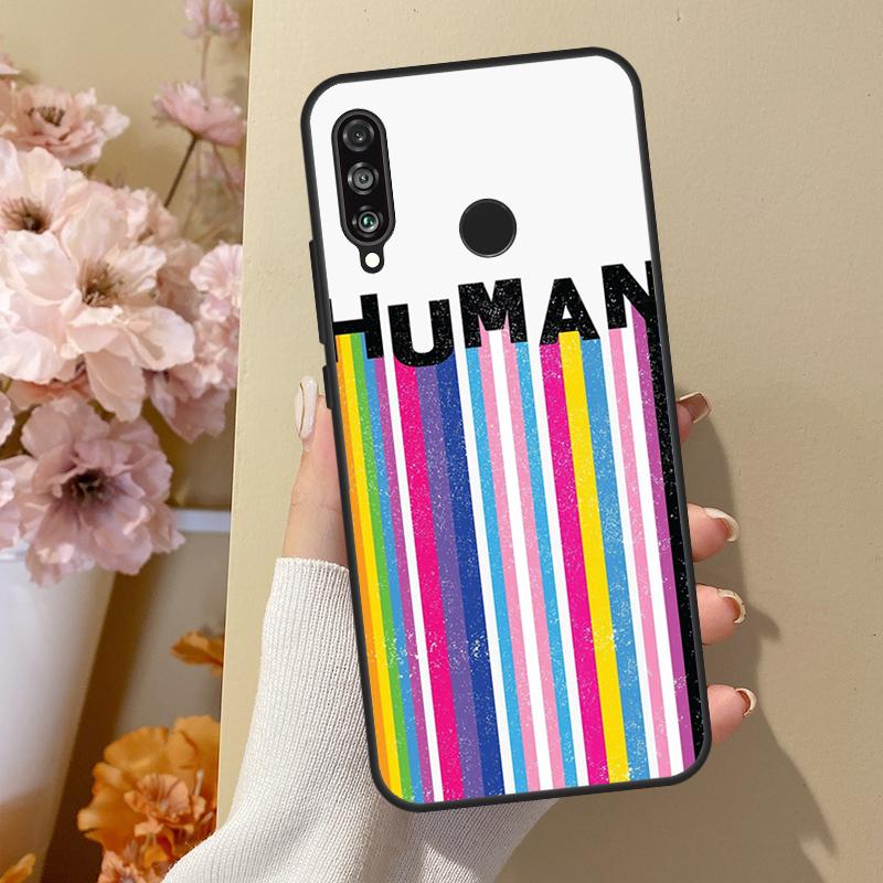 Чехол с радужным флагом гей-прайда ЛГБТ для Huawei P30 Lite P40 P20 P50 Pro Nova 5T P Smart 2019, чехол для Honor 50 10i 8X
