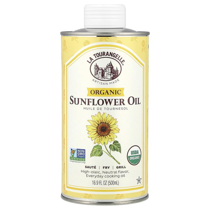 Organic Sunflower Oil, 16.9 fl oz (500 ml)