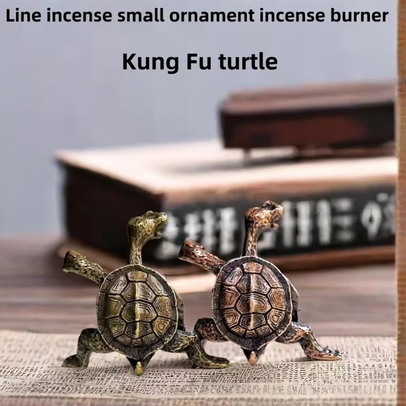 Interesting Turtle Ornament Incense Stick Turtle Incense Holder Relaxation Study TV Cabinet Office Desk Indoor Decorations