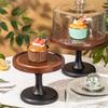 Деревянная подставка для торта 8 дюймов круглой формы, подставка для десертов и выпечки, свадьба