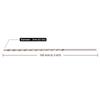 2pcs HSS Material Auger Drill Bit 3mm Diameter Extra Long Drill Bit Twist Drill Bit  For Woodworking