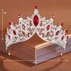 Luxurious Bridal Crown Rhinestone Princess Crown Temperament Bride Headwear  Jewelry