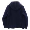 Danton Made In Japan Double Button Coat 36 Navy Blue With Hood Women Used