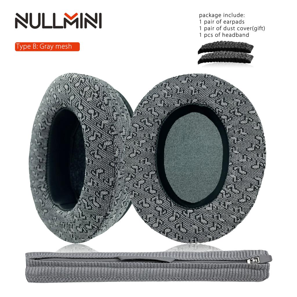 NullMini Replacement Earpads for CoolerMaster MH750, MH751, MH752,MH670 Headphones Ear Cushion Earmuffs Headset Headband