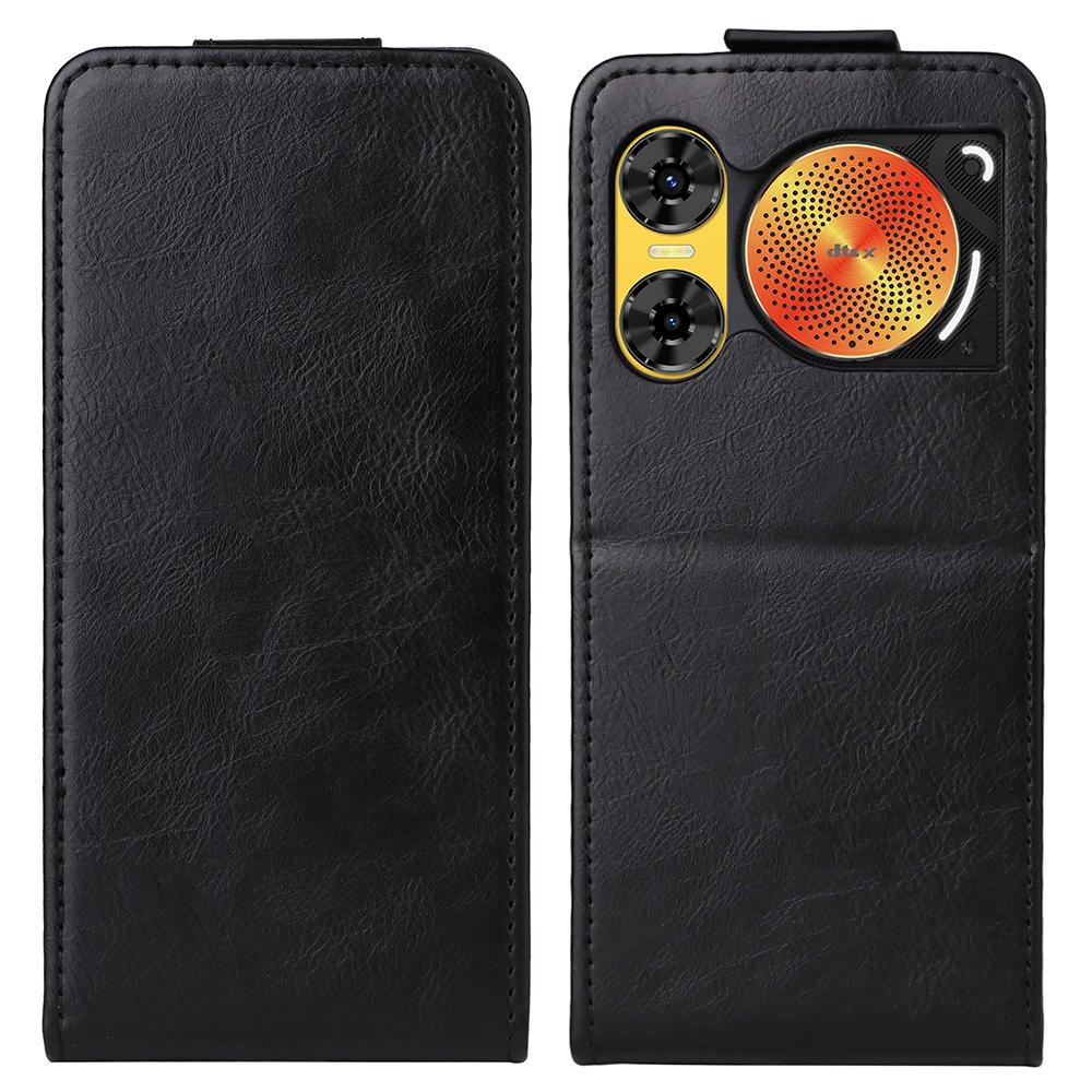 Для ZTE nubia Music 2 Чехол-подставка Магнитная застежка Вертикальный откидной Кожаный чехол для телефона с держателем для карт