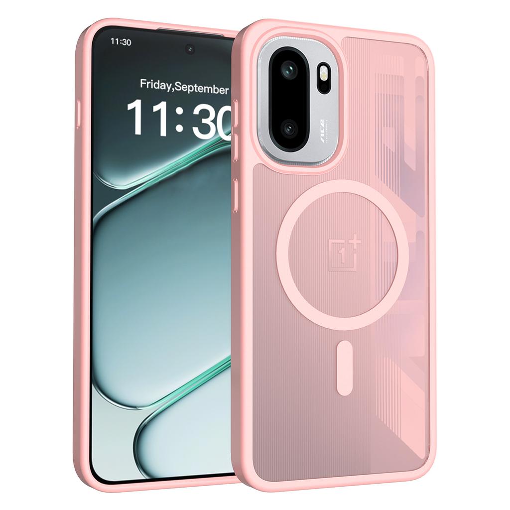 Магнитный чехол для телефона с покрытием Soft Touch для OnePlus Ace 6 6T 15R 6,83 дюйма Magsafe Беспроводная зарядка Рамка из ТПУ Жесткая пластиковая задняя крышка