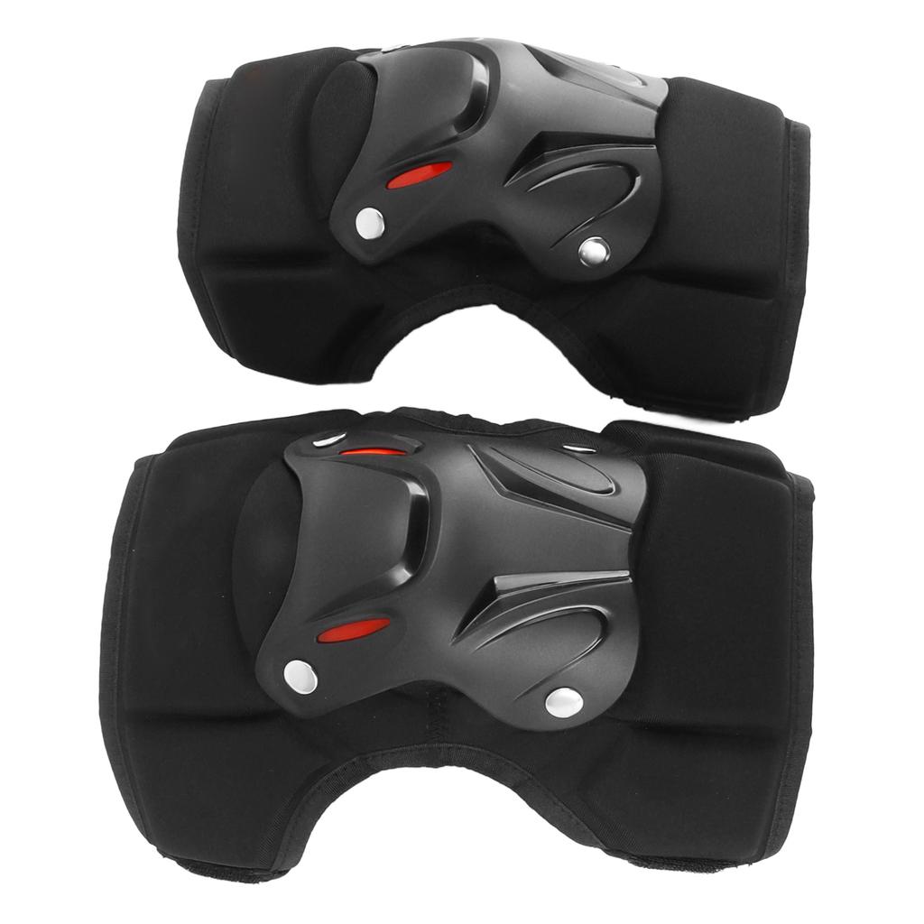 2шт наколенники дышащие ударопрочные эргономичные эластичные ремни гибкие противоскользящие для мотоцикла