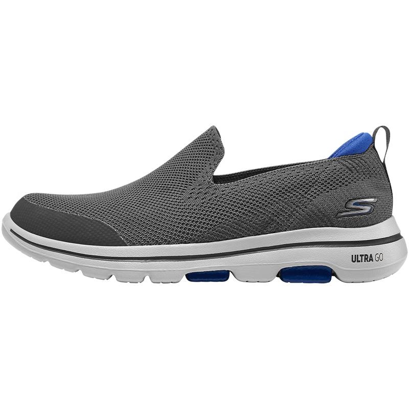 Skechers Мужские дышащие слипоны из сетки для ходьбы