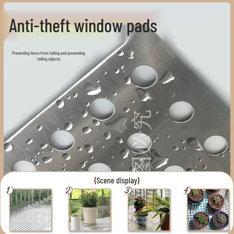 Защитная сетка из нержавеющей стали 304 для окон и балконов, противовзломная