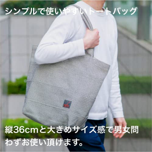 Сумка-тоут Tanei Mikawa Cotton Tote 40 Made in Japan Tote Bag Tote50 Высота 360 x Ширина 300 x Глубина 180 мм Простая сумка Большая сумка-тоут [sasicco] (Серо-голубой) Мужской