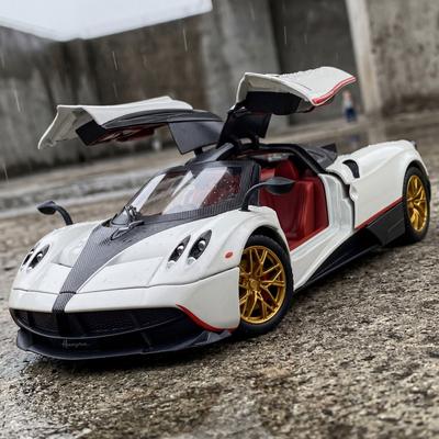 1:24 Pagani Huayra Dinastia Гиперкар Сплав Автомобиль Литье под давлением и Игрушечные транспортные средства Модель автомобиля Миниатюрная масштабная модель автомобиля Для детей Подарок