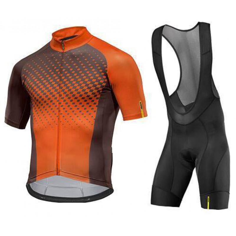 Men Women Cycling Jersey Bib Shorts Set Breathable Mountain Road Bike Apparel
