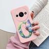 Phone Case For Xiaomi Redmi A3 4G A3x Pink Letter Flower Butterfly Shockproof Soft Silicone Cover Camera Protection TPU Fundas