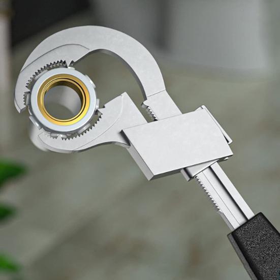 Сантехнический ключ для кухонного крана с эргономичной ручкой, широко используемый, универсальный, регулируемый