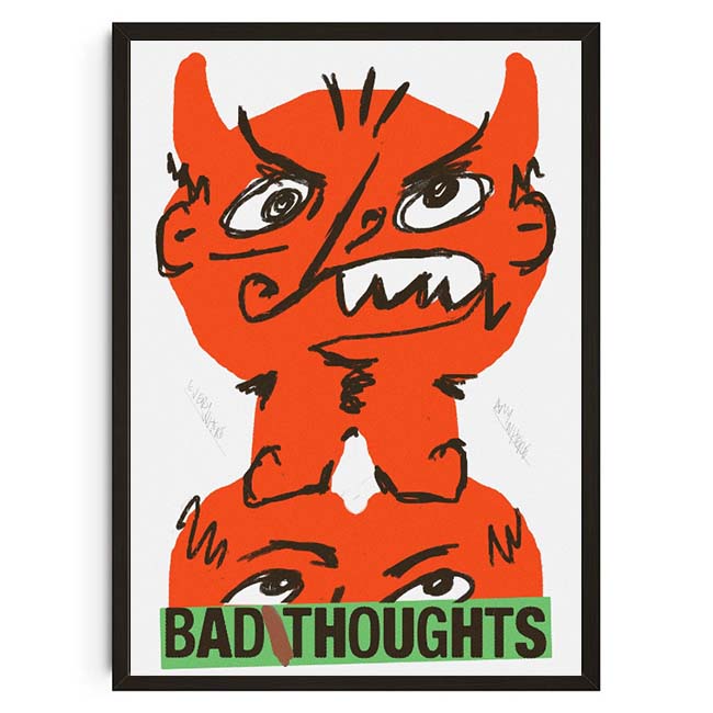 Vintage Abstract Animals Print Posters Mid Century Wall Art Canvas Painting Pictures for Living Room Bedroom Home No Fr