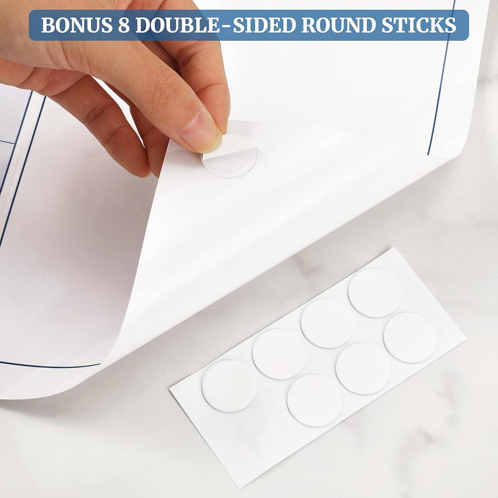 Large Dry Erase Calendar for Wall – Yearly Wall Calendar Dry Erase, 37" x 57.9", 12-Month Undated Blank Calendar Planner, Reble Laminated Task