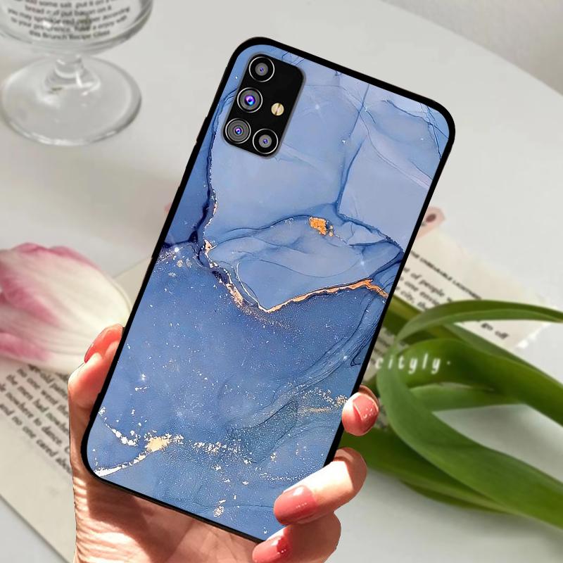 Чехлы Для Samsung M31s Бампер SM-M317F Ударопрочный Мягкий Силикон ТПУ Чехол Для Телефона Для Samsung Galaxy M31 Coque M31 Prime Fundas