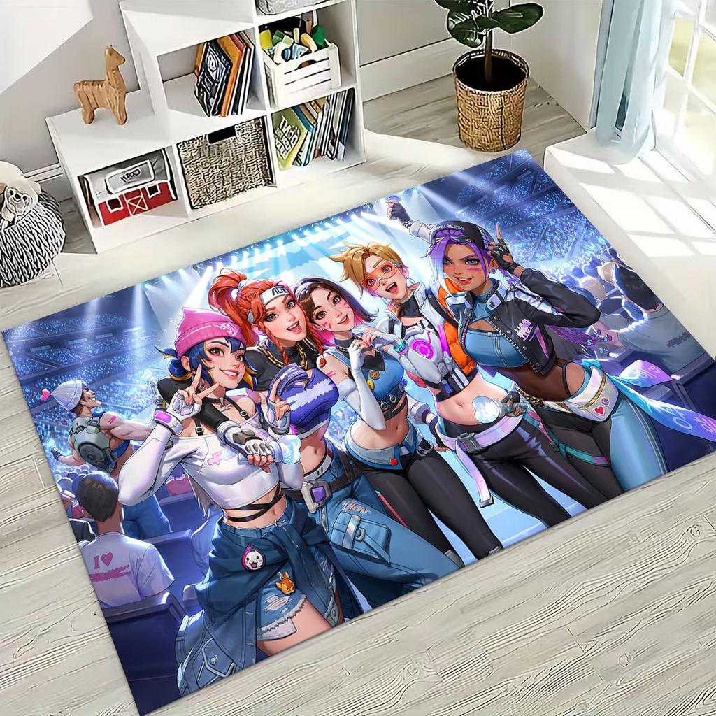 Игра OW Overwatch D.VA Мэй Жнец Мультяшный 3D Ковер для Спальни Гостиной Дивана Домашний Придверный Коврик Декор, Большой Детский Нескользящий Напольный Коврик