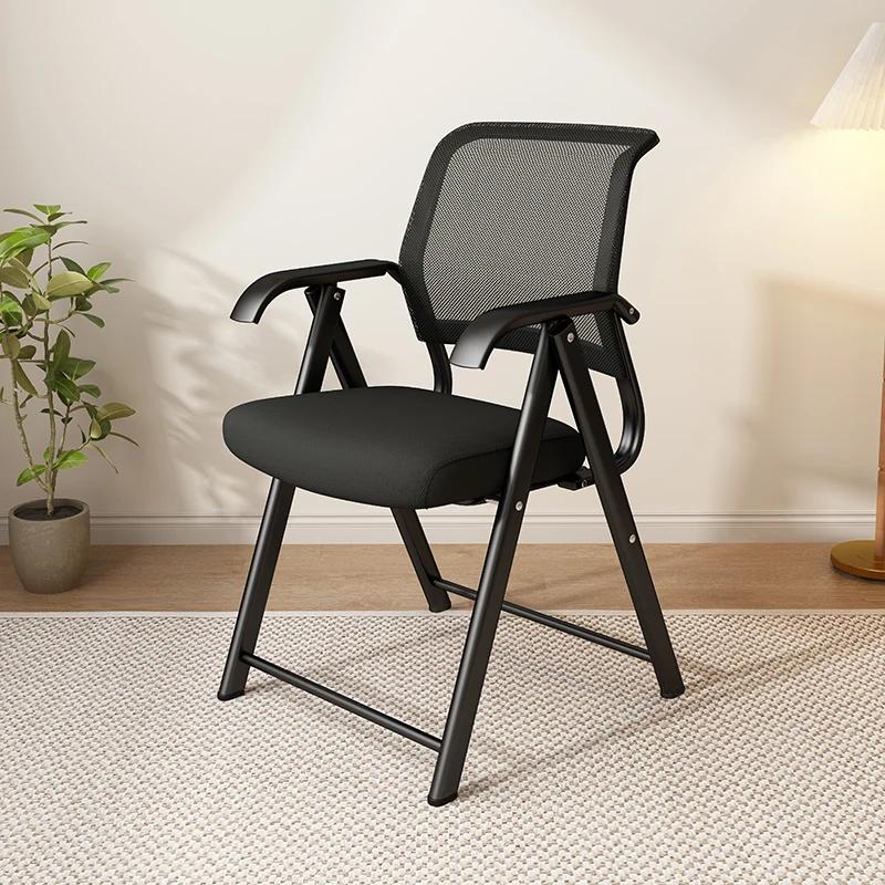 Computer Chair, Free Installation, Comfortable Office Chair, Foldable Mesh Chair for Home Use, Training Chair, Breathable Chair
