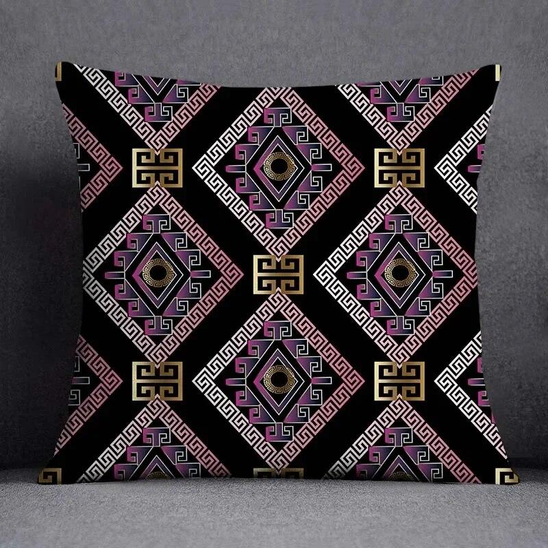 Mandala Retro Pattern Home Decoration Pillowcase Square Office Cushion Cover