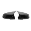 2x White Mirror Cover Black Mirror Cover Overlay for BMW 1 2 3 3GT 4 X1 E84 M2 I3 Series F20 F21 F22 F23 F30 F31 F32 F33 F34
