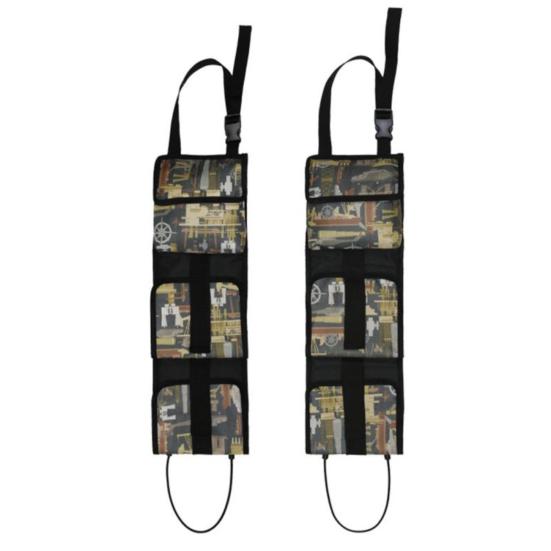 2 шт. автомобильная многофункциональная сумка для хранения спинки переднего сиденья подвесной тип сумка-органайзер карманный стиль