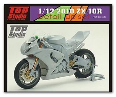 Top Studio 1/12 Kawasaki ZX-10R 2010 Набор для детализации для Fujimi TD23090